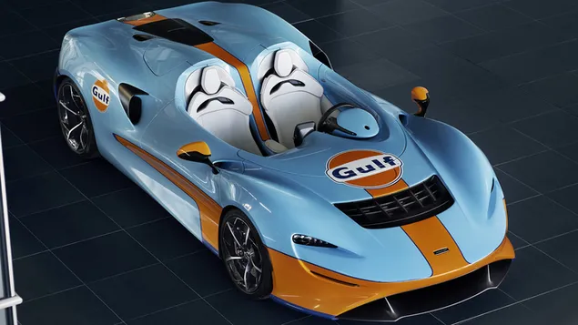 Taustakuva McLaren Elva Gulf -teema, MSO 2020 02 HD