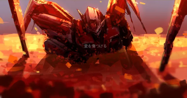 Mecha Gundam 4K wallpaper