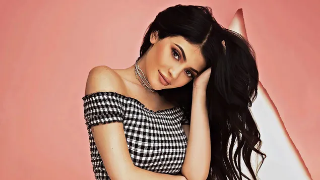 Medienpersönlichkeit und Model Kylie Jenner 4K Hintergrundbild