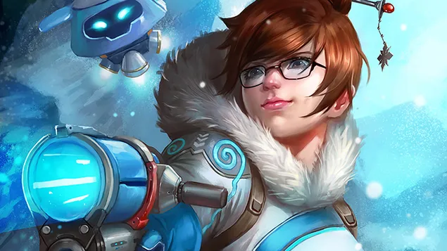 Mei (Anime FA) : Overwatch (Video Game) 4K wallpaper