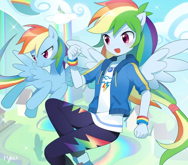 Mein kleines Pony: Equestria Girls - Rainbow Dash herunterladen
