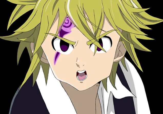 Meliodas Dark Power HD wallpaper download