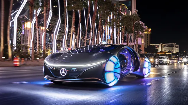 Mercedes-Benz Vision AVTR (automóvil conceptual inspirado en Avatar) 4K fondo de pantalla