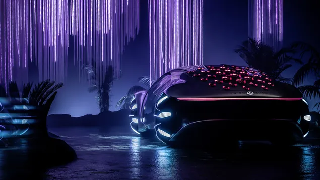 Mercedes-Benz Vision AVTR (automóvil conceptual con temática de Avatar) 4K fondo de pantalla
