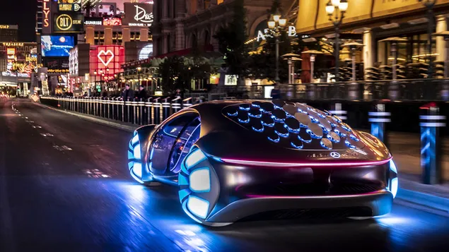 Mercedes-Benz Vision AVTR (Coche futurista en el mundo real)