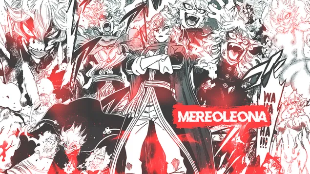 mereoleona vermillion z black clover brgyry khnyd