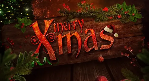 Wesołych Świąt. Dzień 2K tapeta