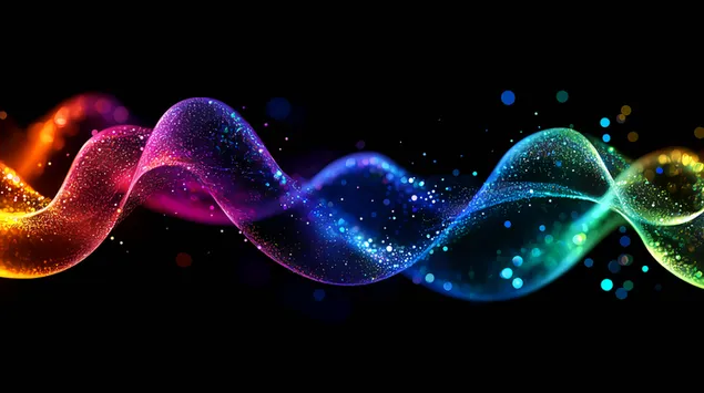 hypnotiserende abstrakte bolger af flydende bobler download