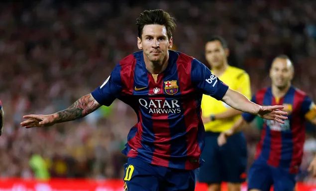 Messi Ten Number