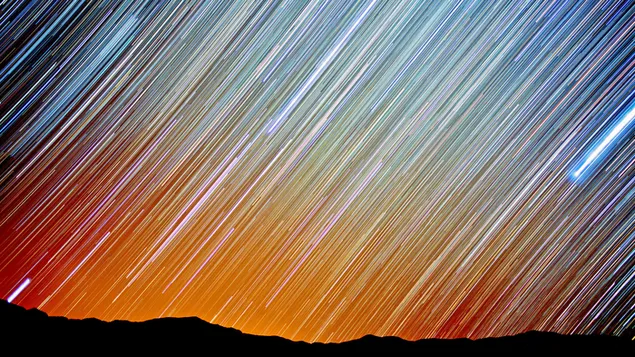 Метеоритен дъжд 4K тапет