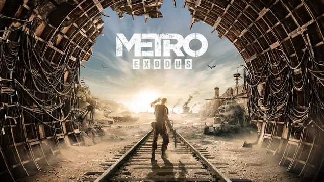 Metro Exodus-speletjie 2K muurpapier