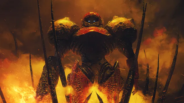 لعبة ميترويد 4K خلفية