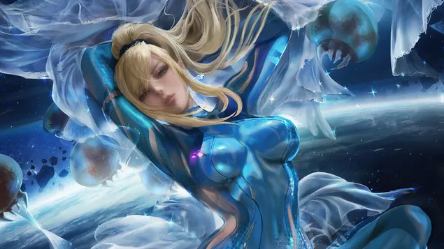 銀河戰士 - Samus Aran 4K 壁紙