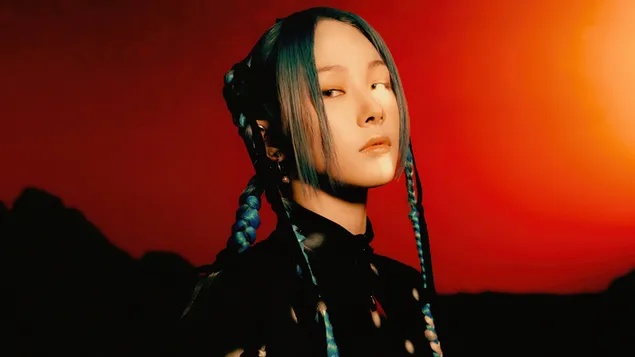 Mia filmā “First” MV Shoot (2021) no Everglow [K-Pop Band] 4K fona tapete