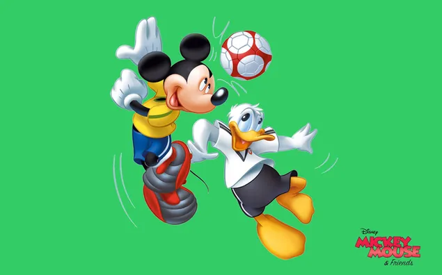 Mickey mouse en donald duck sporten download