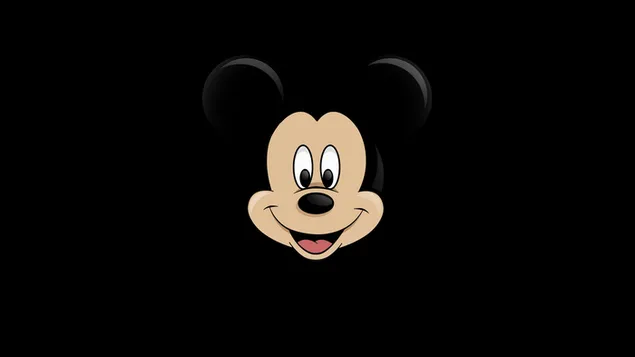 Mickey, ratón, oscuro, logotipo