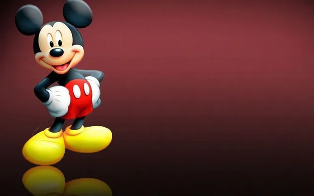Mickymaus-Illustration, Disney 2K Hintergrundbild
