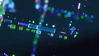 Tapeta Motiv barevných tvarů Microsoft 365 4K