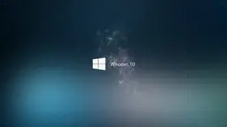 Tapeta Logo operačního systému Microsoft Windows 10 4K