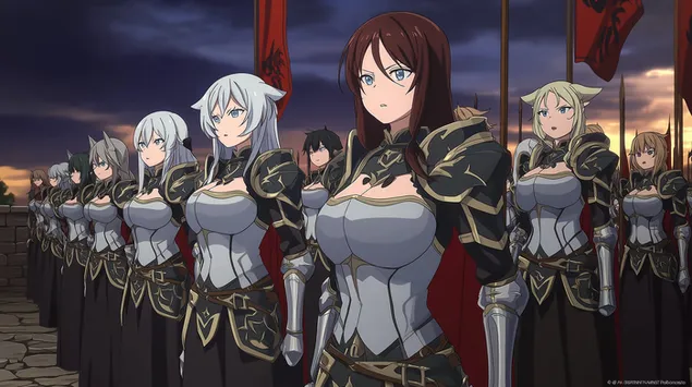 mocne anime ratnice u punom borbenom oklopu preuzmi