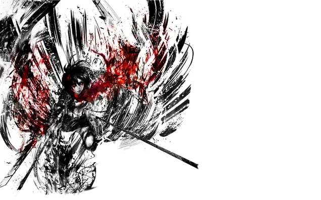 mikasa ackerman 28 HD tapeta