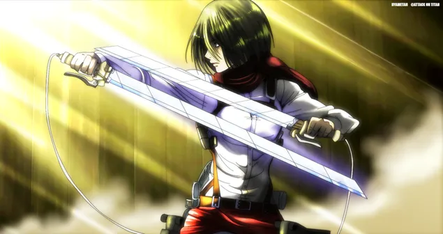 mikasa ackerman 34 HD wallpaper
