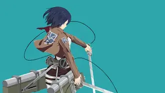 Mikasa Ackerman, l'attaque des titans 4K fond d'écran
