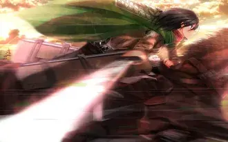 Mikasa Ackerman - Attack On Titan HD imagine de fundal