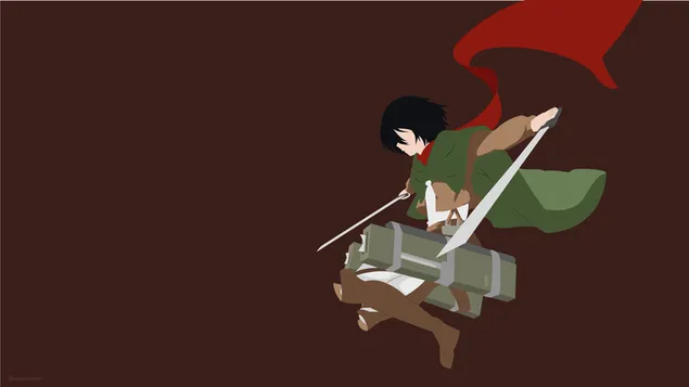 미카사 아커만 4K 배경화면