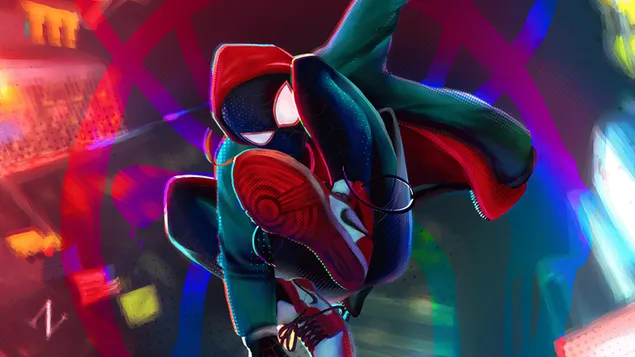 Miles Morales (Marvel) Spider-Man 4K fons de pantalla