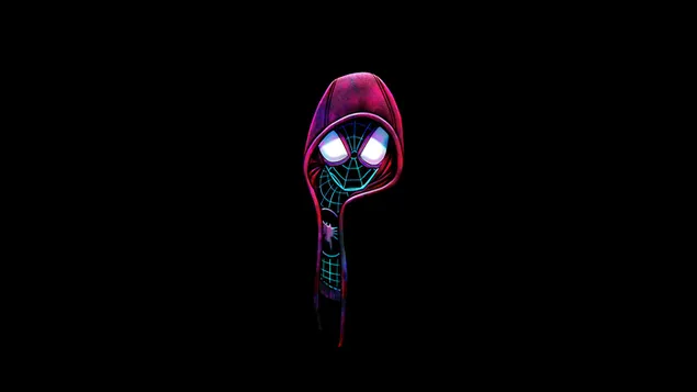 Miles Morales (Shameik Moore) daripada Spider-Man: Across the Spider-Verse 4K kertas dinding