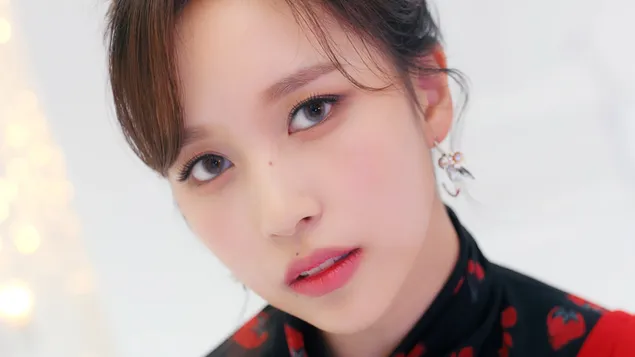Mina dalam 'Fake & True' MV Shoot daripada Twice [Kugiran K-Pop] 4K kertas dinding