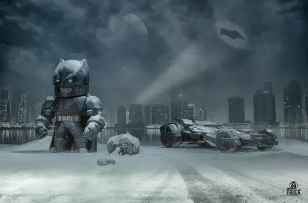 Mini Batman HD imagine de fundal