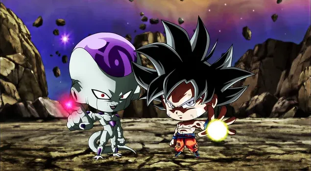 Mini Goku & Frieza power