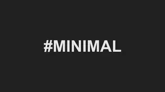 Tapeta #Minimální 4K