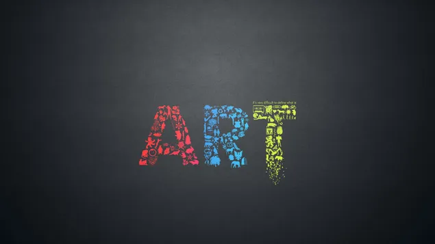 Minimalismo, tipografía, mosaico, fondo simple. descargar