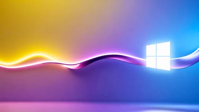 hinh nen desktop windows 11 song truu tuong toi gian tai xuong