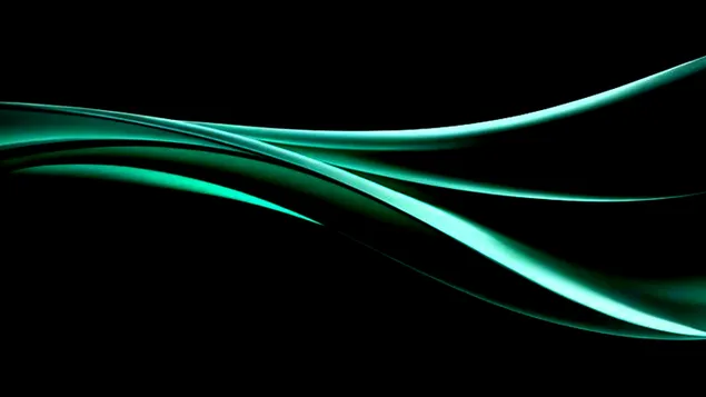 Минималистичный зеленый фон рабочего стола Windows 11 v2 HD обои