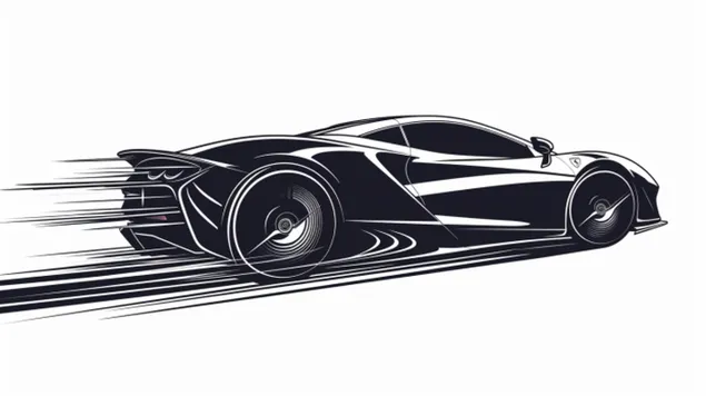 minimalistinis greitejancio sportinio automobilio stilius atsisiusti