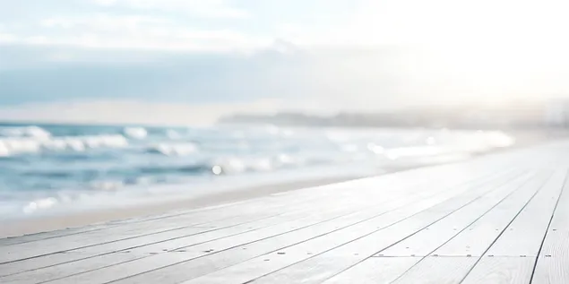 רקע צבע לבן מינימליסטי עם מעברים מטושטשים רכים עבור מצגות או שכבות חוף 4K טפט