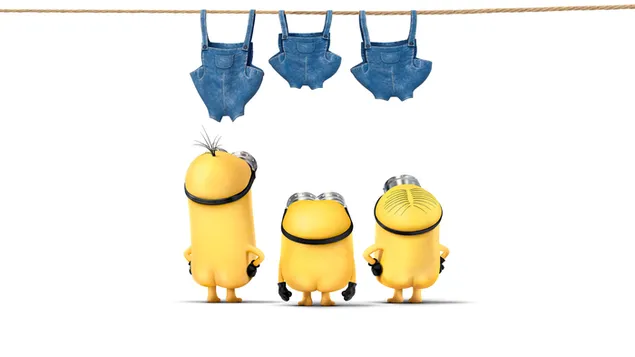 Minions - Kevin, Stuart and Bob  4K wallpaper
