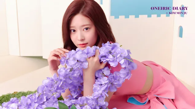 Páipéar balla Minju in ‘Oneiric Diary’ MV Shoot (2020) ó IZ*ONE [K-Pop Band]4K