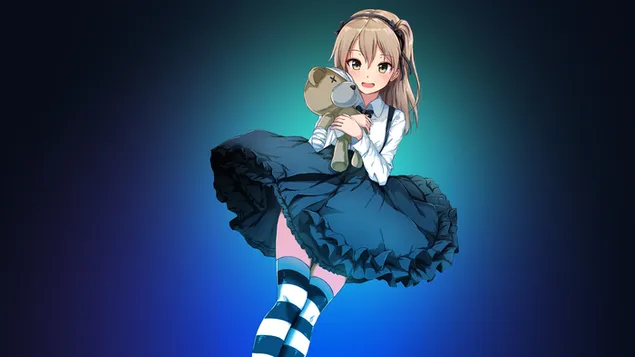 Minolta MD, Shimada Arisu, Girls und Panzer 4K imagine de fundal