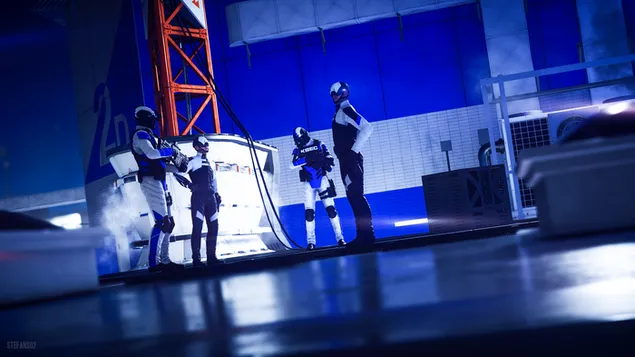 鏡子的邊緣催化劑 - 員工會議 4K 壁紙