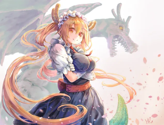 Fräulein Kobayashi Dragon Maid - Tohru 2K Hintergrundbild