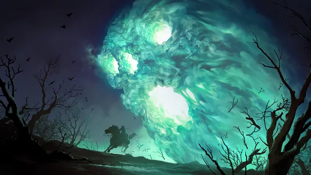 Mistwraith (אגדות רונטרה) - ליגת האגדות (LOL) 4K טפט