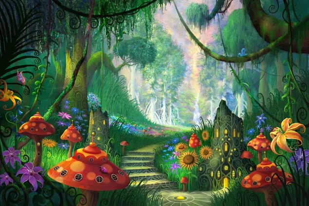 魔法の森