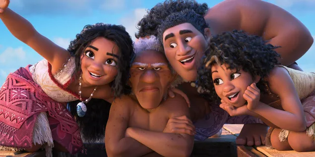 Moana 2, Moana Waialiki, Maui, Simea e Kele 4K sfondo