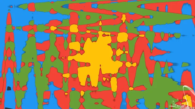 Artă abstractă modernă #17 HD imagine de fundal