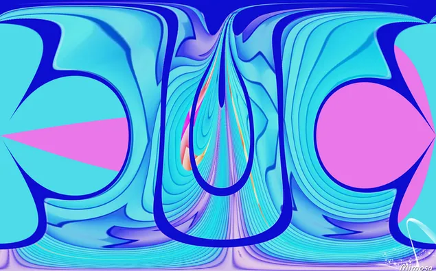 Seni Abstrak Moden #203 HD kertas dinding